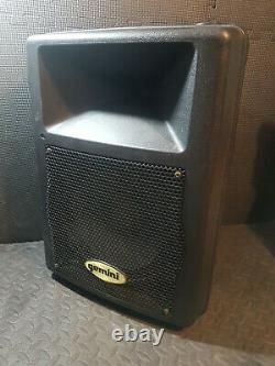 1 x Active Gemini GX250 10 PA Disco Speakers used