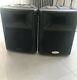 2 X Active Gemini Gx350 12 Pa Disco Speakers With Protective Covers/cases