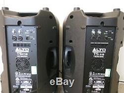 2 x Alto Truesonic TS115A 800 Watt Active Speaker Powered PA, Disco, Monitor