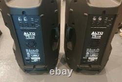 2 x Alto Truesonic TS-115A ACTIVE Disco/Band Speakers in good condition