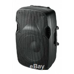 2 x Ibiza Sound 12 Active XTK12A 1000W Speaker PA System DJ Disco PA System