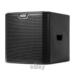 2x Alto TS312S Active 12 2000W Subwoofer Bass Bin Speaker DJ Disco Sound System