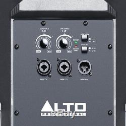 2x Alto TS312 12 4000W Powered Active PA Speaker Stage DJ Disco Band + XLR Lead