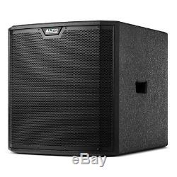 2x Alto TS315S Active 15 2000W Subwoofer Bass Bin Speaker DJ Disco Sound System
