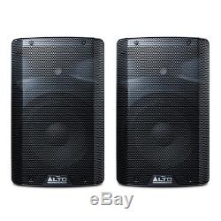 2x Alto TX210 Active 10 Powered Loudspeaker 300W Disco DJ Speaker