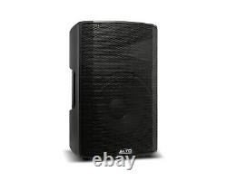 2x Alto TX312 Active Powered 12 700W PA Speaker Mobile Disco DJ Loudspeaker