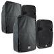 2x Ekho 15 Active Pa Disco Speakers Mobile Dj Water Resistant Dust Covers 1600w