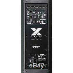 2x FBT X-Lite 12A 2000W PA DJ Disco Club 12 Active Speaker Package XLite 12A