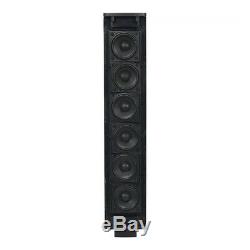 2x Gemini WRX-843 Active Column Speaker Sound System PA 250W DJ Disco