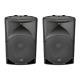 2x Qtx Qs15 Passive 15 Speaker 700w Pa System Abs Dj Disco Sound System