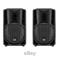 2x RCF ART 708-A MK4 Professional 8-Inch Active DJ Disco Club Stage PA Speakers