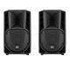 2x Rcf Art 708-a Mk4 Professional 8-inch Active Dj Disco Club Stage Pa Speakers