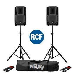 2x RCF Art 708-A MK4 Professional 8-Inch Active DJ Disco Club Stage PA Speakers