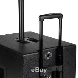 2x RCF Evox 12 Active Two Column Array Speaker System 1400W DJ Disco Sound Syste