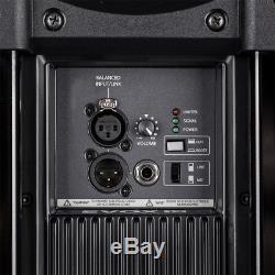 2x RCF Evox 12 Active Two Column Array Speaker System 1400W DJ Disco Sound Syste