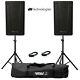 2x Db Technologies B-hype 15 Active 15 Dj Disco Live Stage Pa Speaker Package