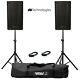 2x Db Technologies B-hype 8 Active 8 Dj Disco Live Stage Pa Speaker Package