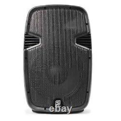 Active 15 Pa Speaker 800w 2-way Party Loudspeaker Karaoke Dj Disco Club System