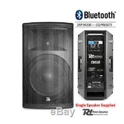 Active DJ Speaker PA Professional Bi-Amplified Disco System Bluetooth 15 1400W