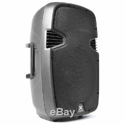 Active PA Speaker 800W Wireless Bluetooth Audio Streaming 15 Vonyx DJ Disco
