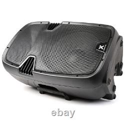 Active PA Speaker Mobile Built In Battery DJ Disco + Microphones 700W Bluetooth