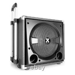 Active Powered PA Speaker Sound System for Mobile DJ Disco Setup 15 Subwoofer