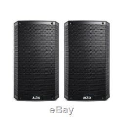 Alto TS312 Active 12 1000W RMS DJ Disco PA Speakers (Pair) with FREE XLR Cables