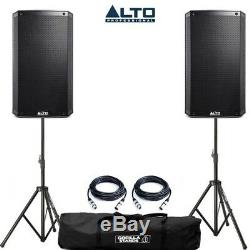 Alto TS312 Active 2000W 12 DJ Disco PA Band Stage Speakers (Pair)