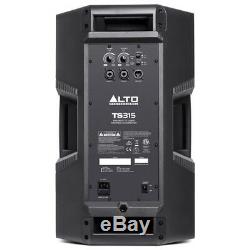 Alto TS315 15 2000W Powered Active PA Speaker Stage Disco DJ Band + XLR Lead