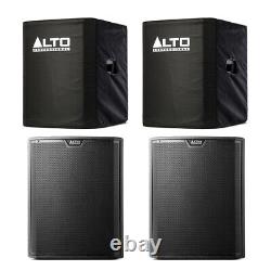 Alto TS318S Active 18 4000W Subwoofer Bass Bin Speaker DJ Disco Sound Package