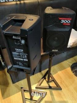 Alto TX208 300watt Powered Loudspeaker Active PA DJ Monitor Mobile Disco