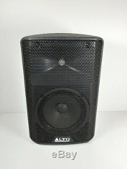 Alto TX208 Active 330 Watt Powered 8 DJ Disco PA Speaker (Pair) No Cables