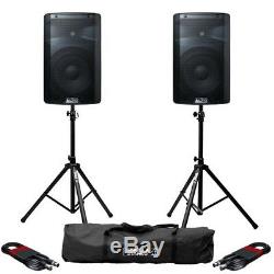 Alto TX210 Active 10 150W RMS DJ Disco PA Speaker with Stands & Cables
