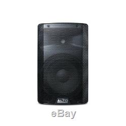 Alto TX210 Active 10 150W RMS DJ Disco PA Speaker with Stands & Cables