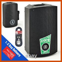 Ant MBS15 15 Active Powered 1600W DJ PA Disco Club Speaker 6m FREE Cable & Bag