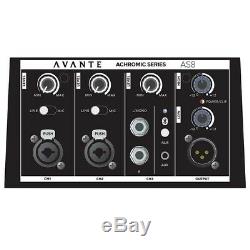Avante AS8 DJ Disco Active 8 Subwoofer & Passive Speaker Column PA System