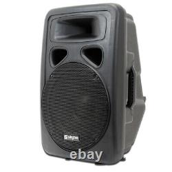 B-Stock Skytec SP1200A 12 Active Powered Karaoke DJ PA Speaker Disco Wedge