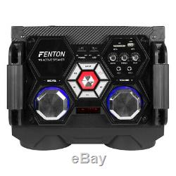 B-Stock VS210 Bluetooth Disco Speaker Active Powered DJ Party Box with LED