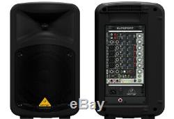 Behringer EPS500MP3 Portable PA System Active Speaker / Amplifier DJ /Disco 500W