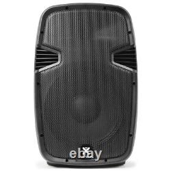 Bluetooth Active PA Speaker System USB MP3 12 Woofer 600W Vonyx DJ Disco Party
