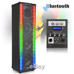 Bluetooth Disco Home Party Speaker with LED Metering Mood Light Wave 600W