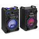 Bluetooth Karaoke Party Speakers With Disco Lights Mp3 Media Music Player 12