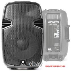 CHOICE Active Powered ABS Mobile DJ Disco PA Speaker 8 10 12 15 200W-800W