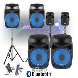 CHOICE VPS Active Bluetooth Disco Speaker Sets DJ PA Karaoke Party 400-1000W
