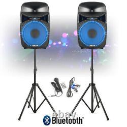 CHOICE VPS Active Bluetooth Disco Speaker Sets DJ PA Karaoke Party 400-1000W