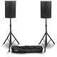 Citronic Cab-10l 10 Active Pa Speaker Bundle With Stands & Carry Bag