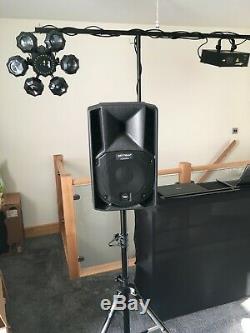 Complete Mobile Disco Setup RCF Art 710-A MK4 Active Speakers Brand new