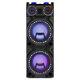 Dual 10 Bluetooth Karaoke Party Speakers With Disco Lights Mp3 Music System