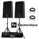 Electro-voice Ev Zlx-15p 15 Dj Disco Active 2000w Pa Club Stereo Speaker (pair)