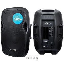 Evolution Audio RZ15A V3 15 1200W Active DJ Disco PA Stage Speaker inc Warranty